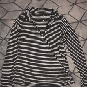 Black&White stripped slimtee Hollister long sleeve